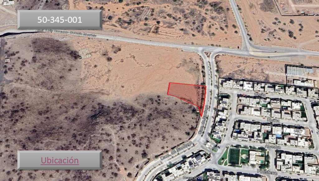 LOTE 2 TERRENO CON UNA SUPERFICIE DE 2,561.06 M2, LA CORUÑA, HILLO., SON.