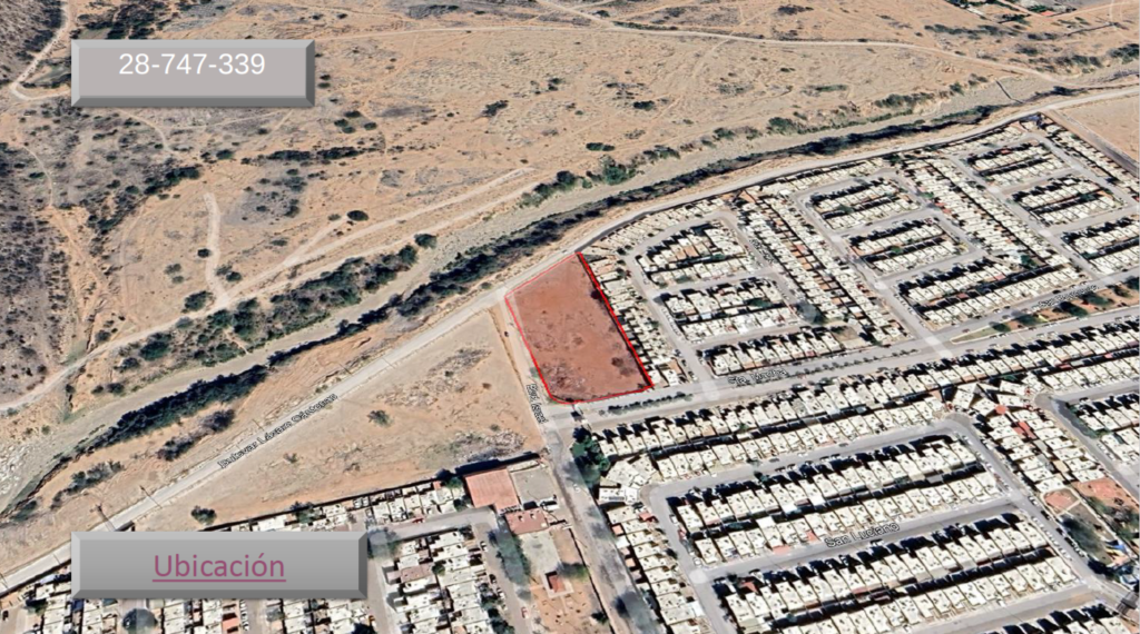 LOTE 3 TERRENO CON UNA SUP. DE 4,964.5M2 SAN MARCOS II HILLO., SON.